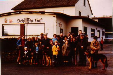 Gründunsmitglieder mit Familie